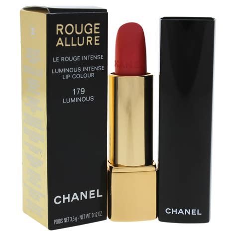 chanel rouge allure luminous 179|Chanel Rouge Allure lipstick review.